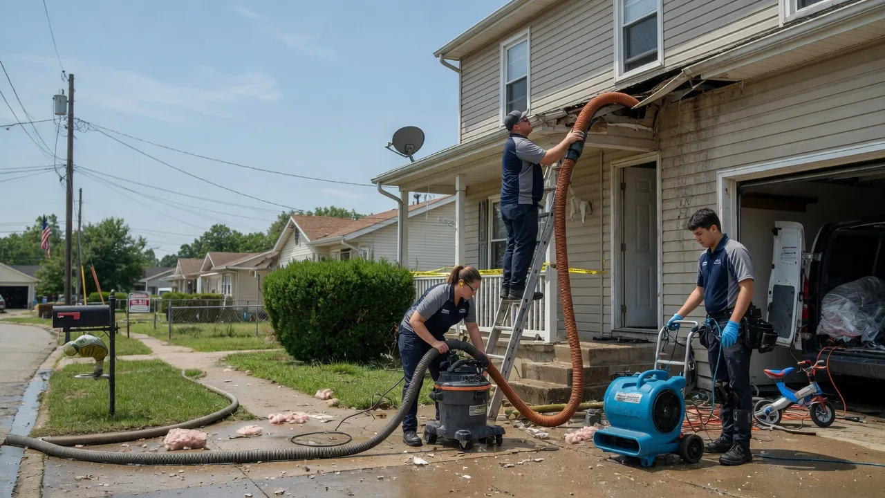 Water Damage Restoration in Urich, MO near me